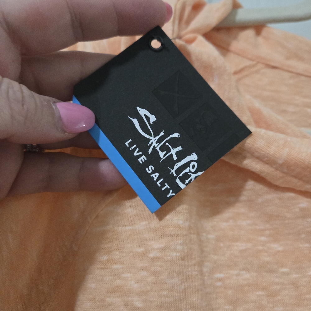 Salt Life Sunbleached Live Salty Hooded Tee - Picture 3 of 7